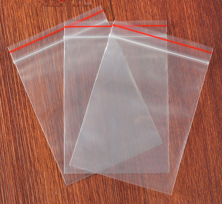 Practical Transparent Zip Lock Bag W86